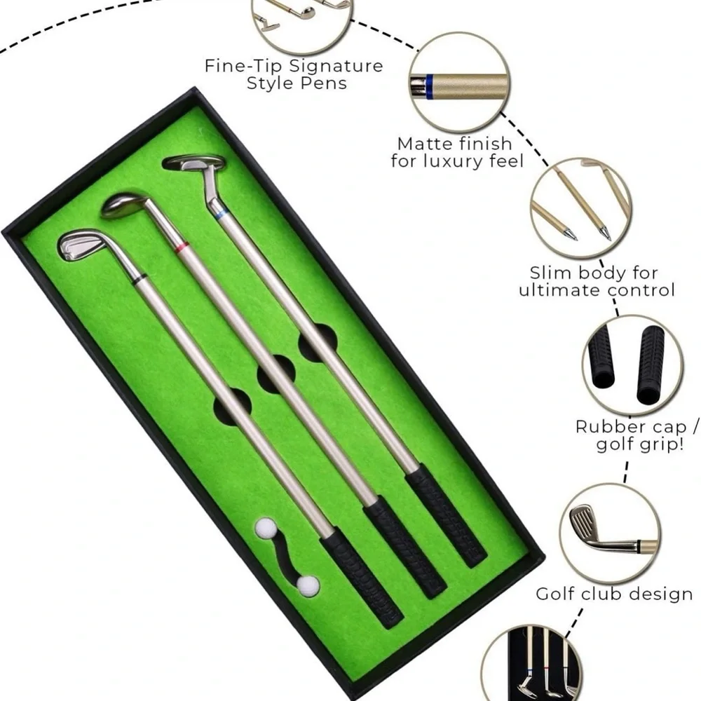 ⛳ Golf Enthusiast Gift Bundle – Brand New Fun Accessories Set